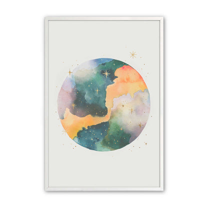 [Color:Opaque White], Picture of art in a Opaque White frame