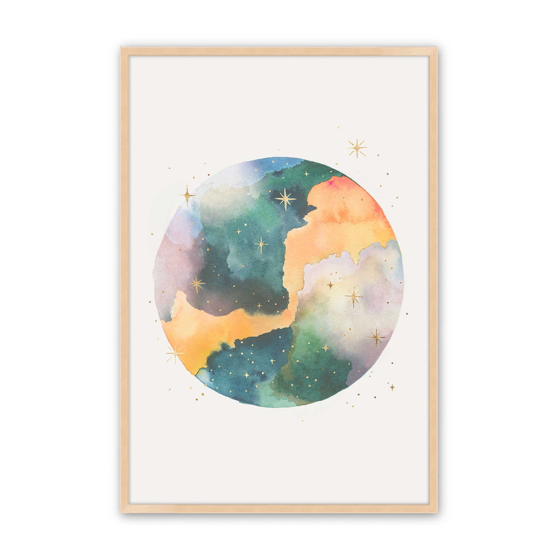 [Color:Raw Maple], Picture of art in a Raw Maple frame