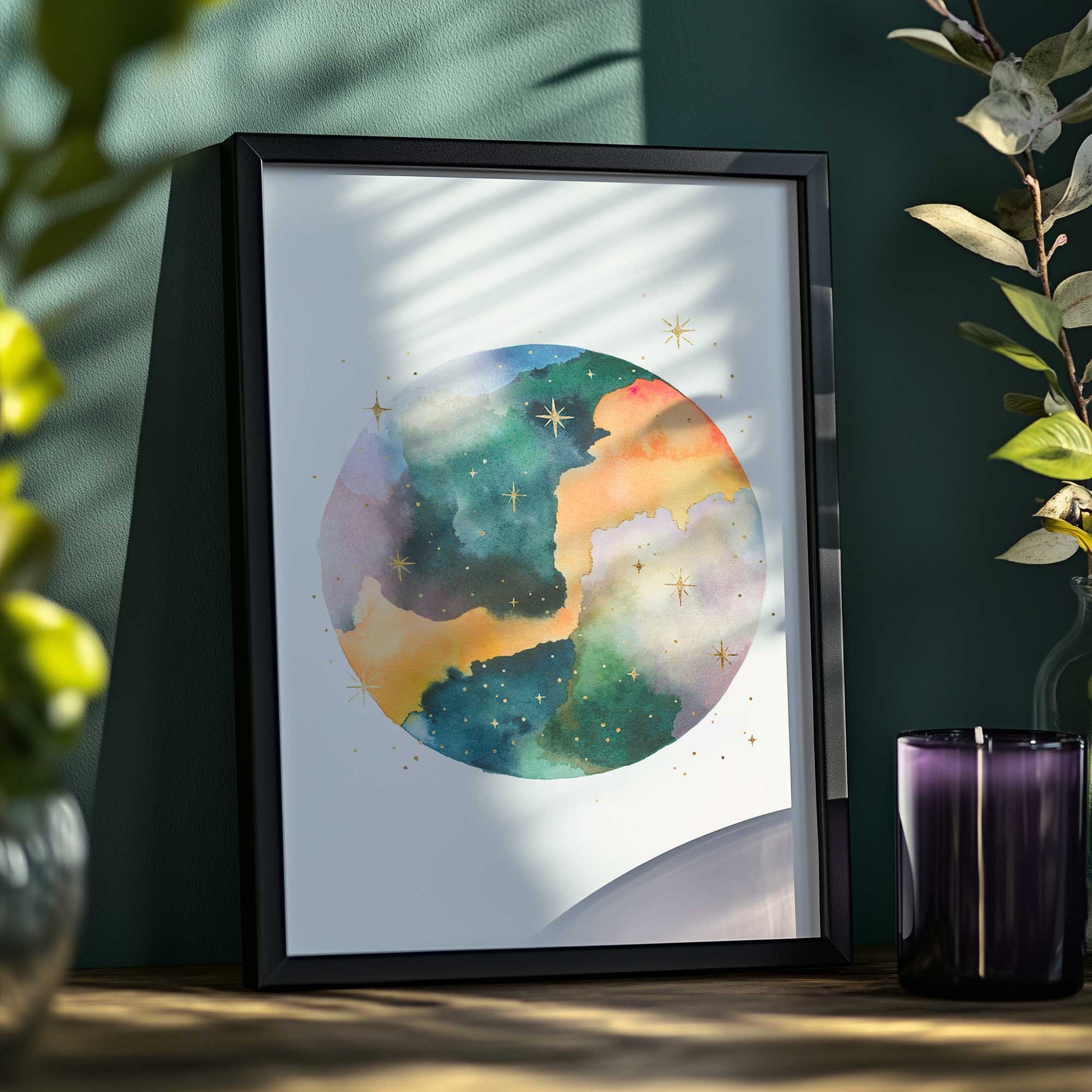 [SPECIAL],[LIFESTYLE], Picture of art hanging in a room