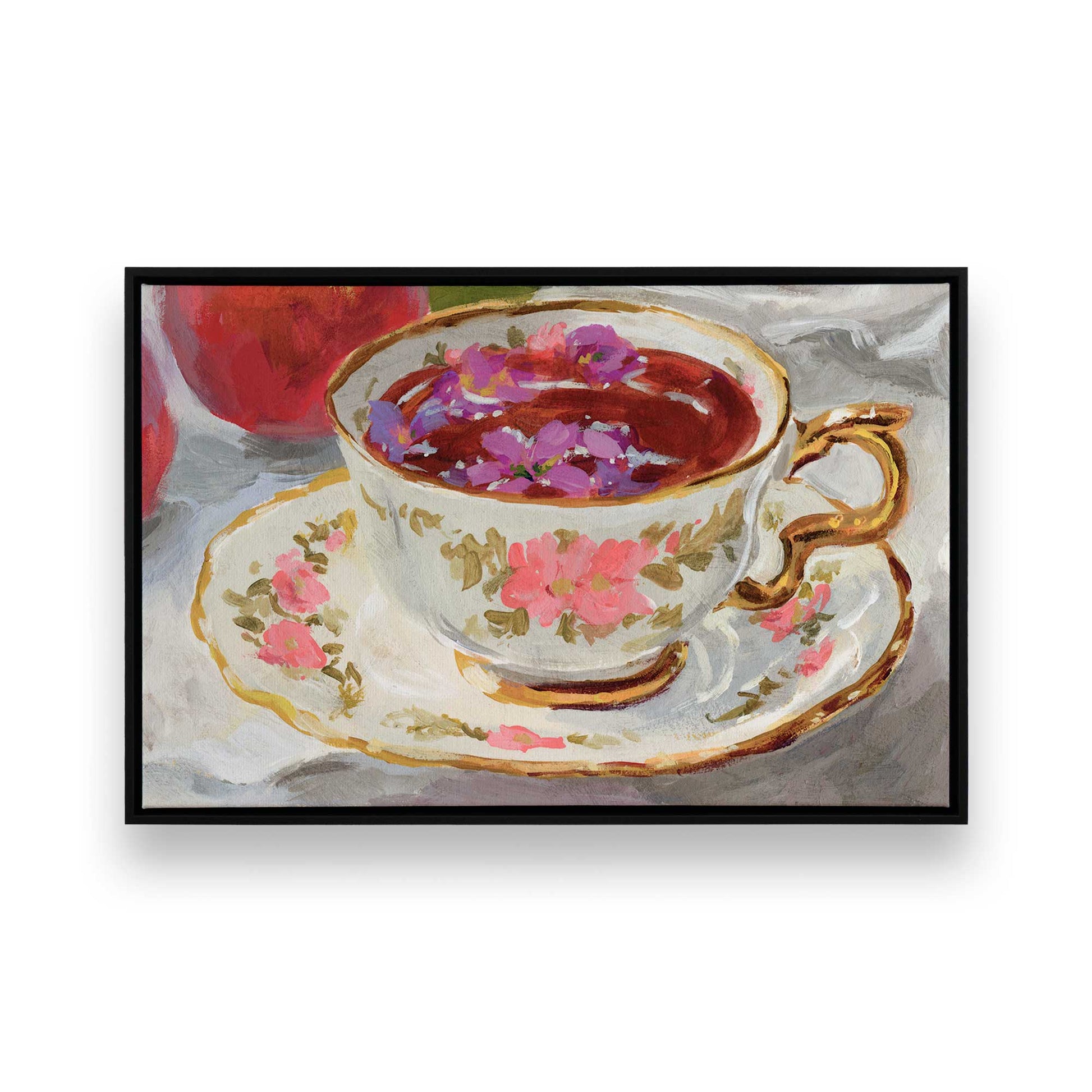 [Color:Satin Black], Picture of art in a Satin Black frame