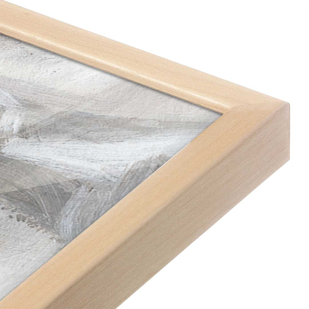[Color:Raw Maple], Picture of art in a Raw Maple frame at an angle