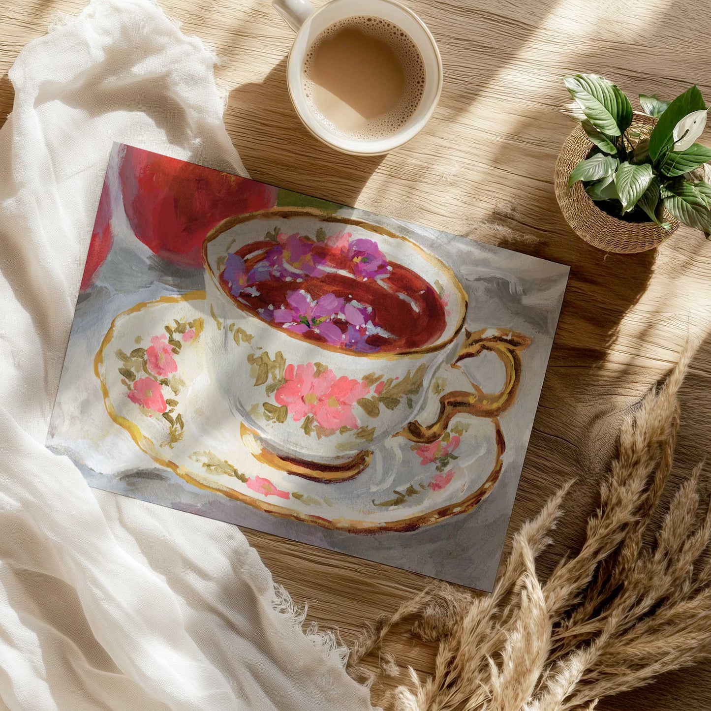 [Color:Rolled Print], Picture of close up of art