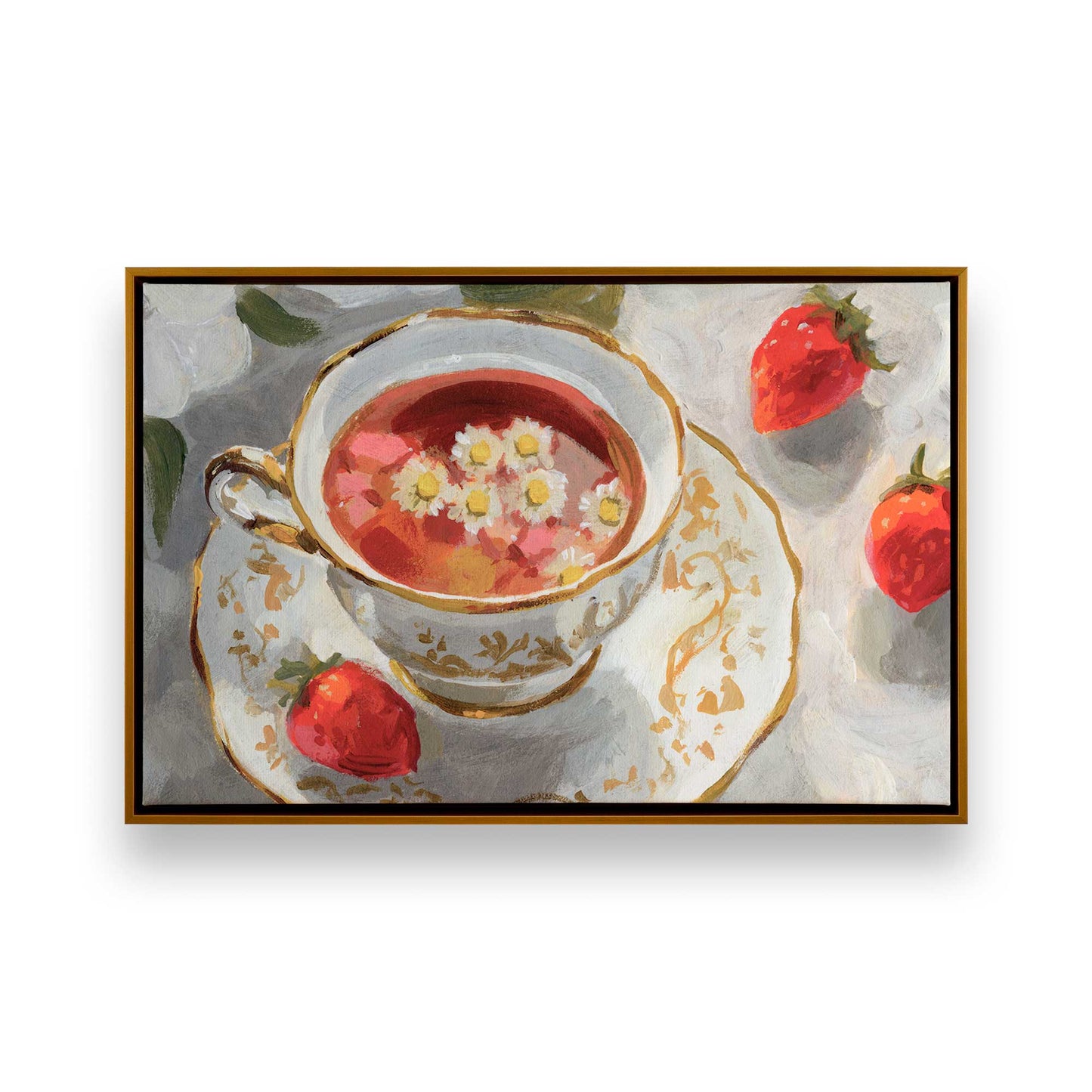 [Color:Polished Gold], Picture of art in a Polished Gold frame