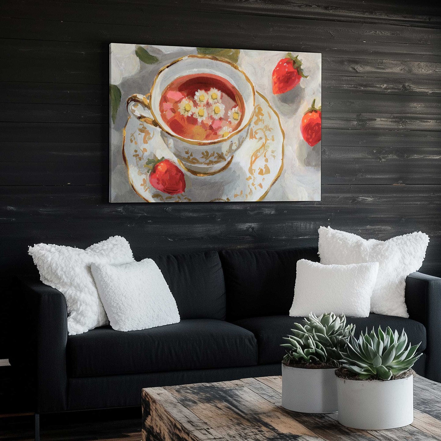 Picture of art in a room
