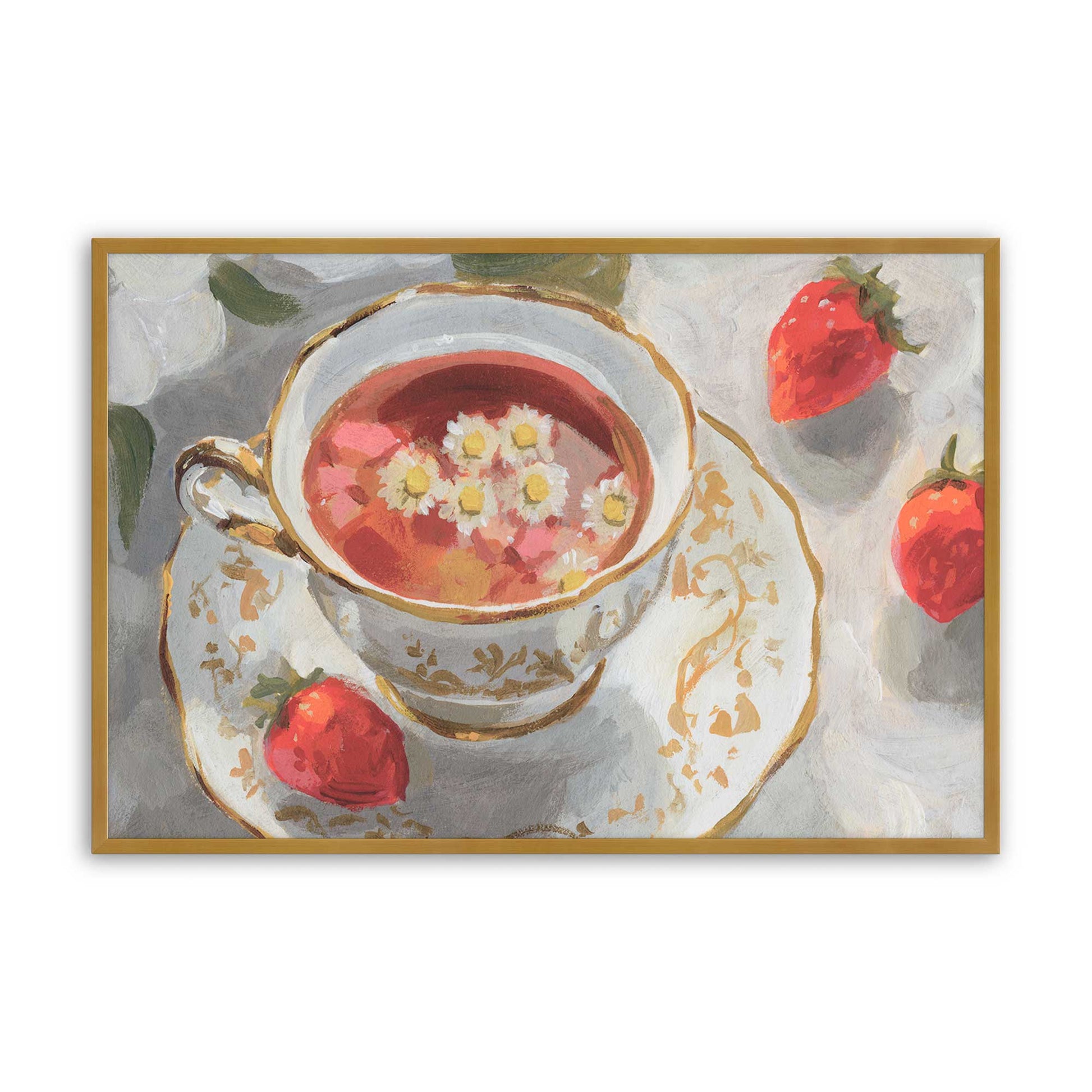 [Color:Polished Gold], Picture of art in a Polished Gold frame