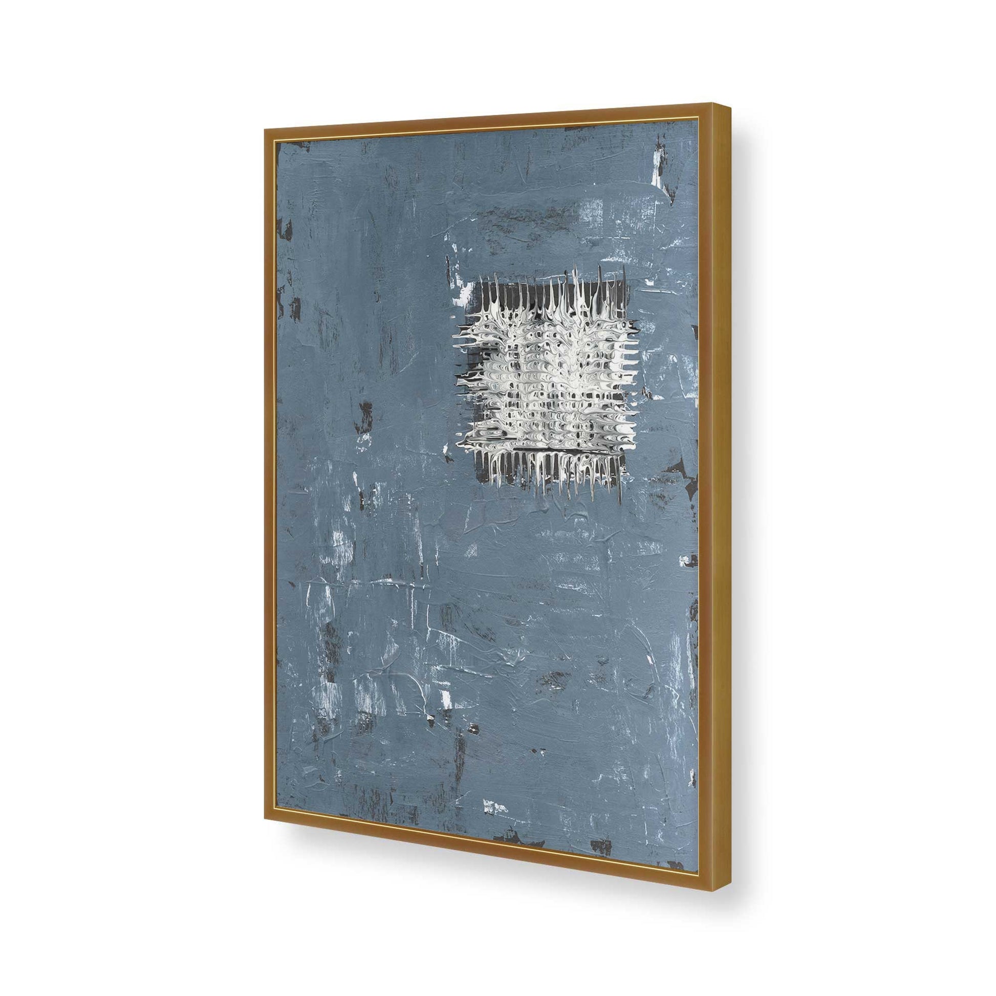 [Color:Polished Gold], Picture of art in a Polished Gold frame of the corner
