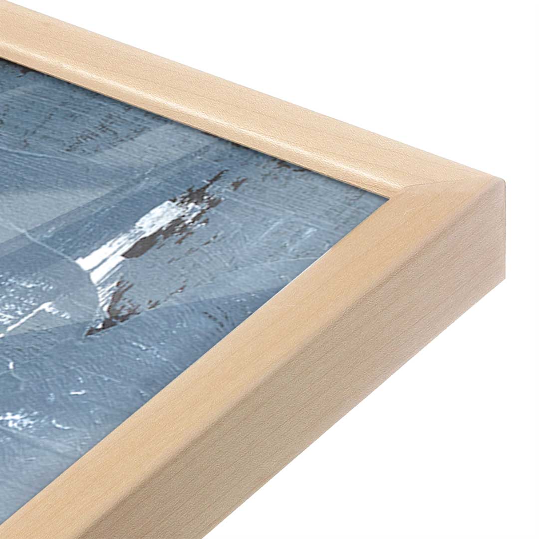 [Color:Raw Maple], Picture of art in a Raw Maple frame at an angle