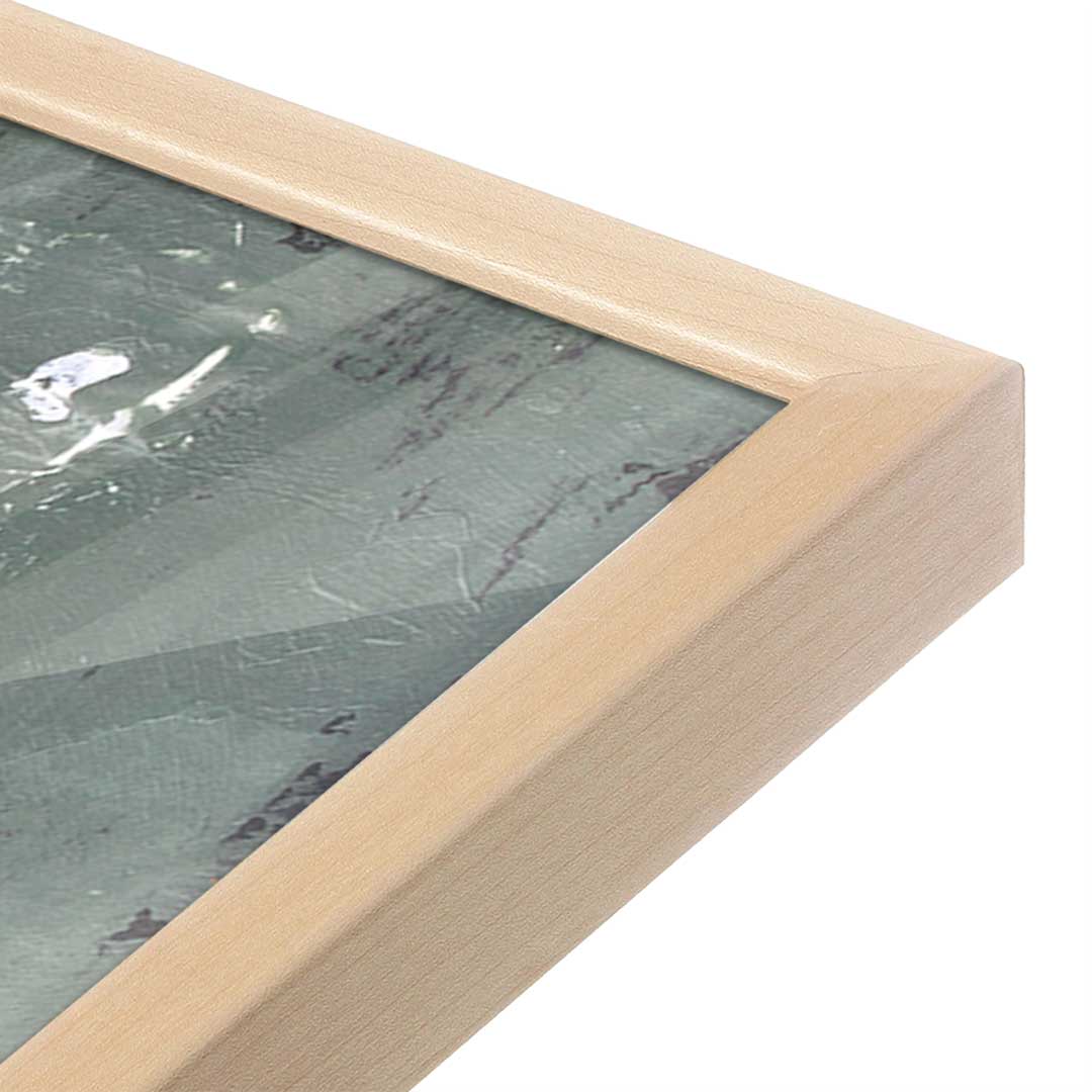 [Color:Raw Maple], Picture of art in a Raw Maple frame at an angle