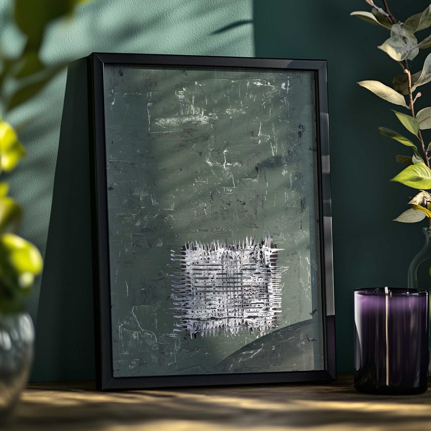 [SPECIAL],[LIFESTYLE], Picture of art hanging in a room