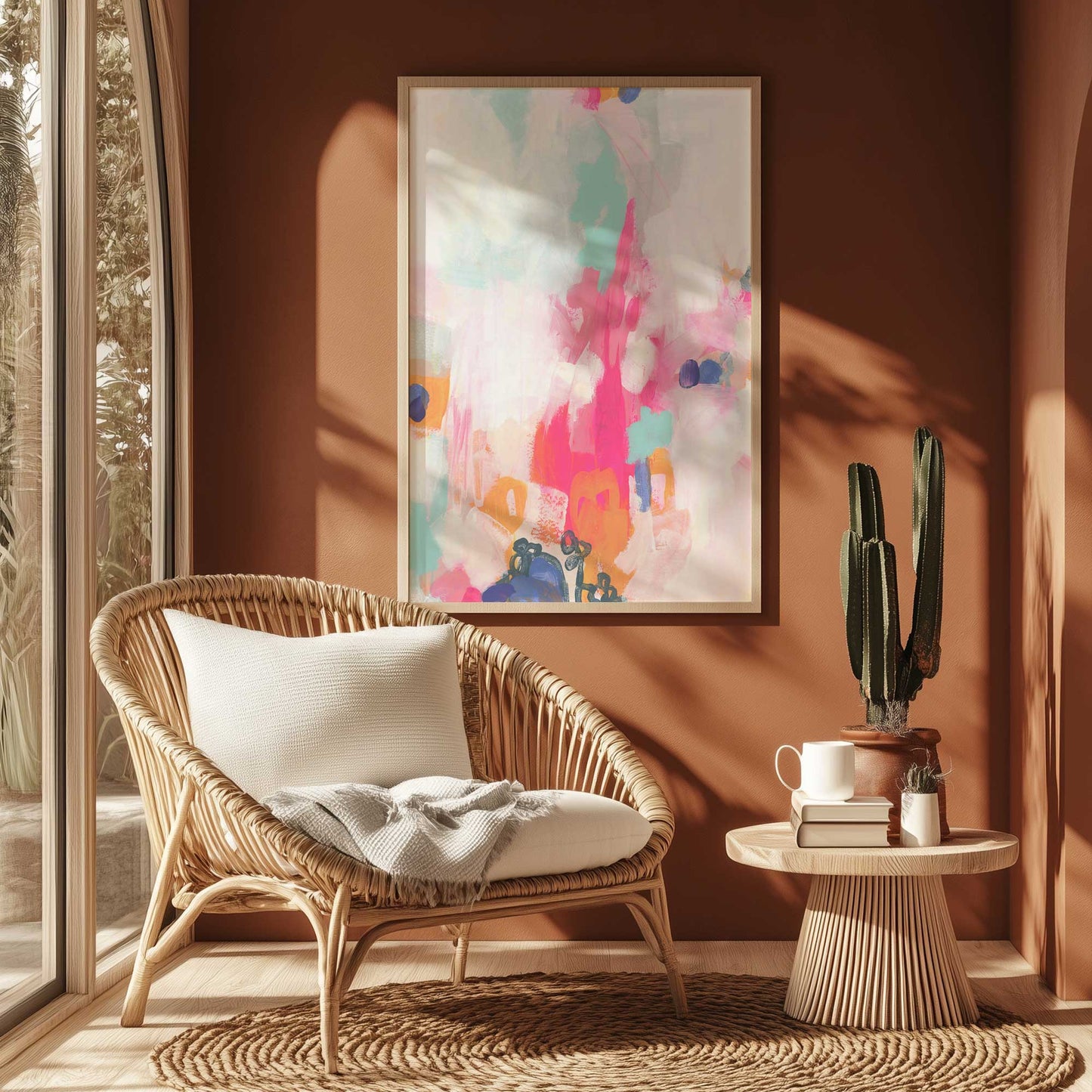 Picture of art in a room