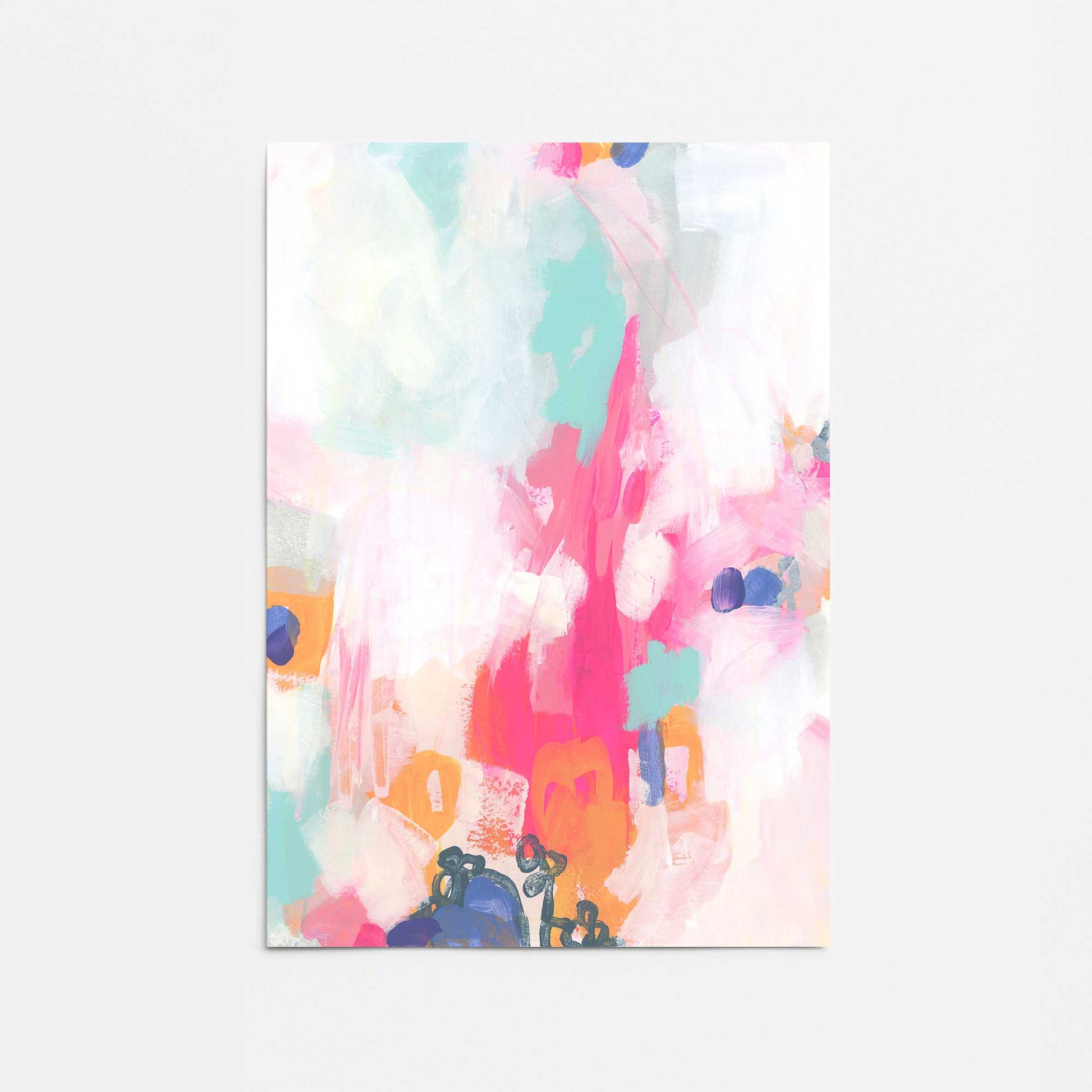 [Color:Rolled Print], Picture of close up of art