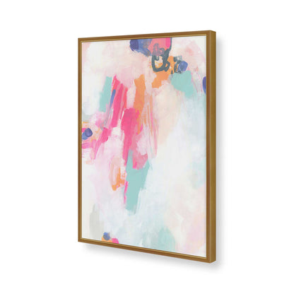[Color:Polished Gold], Picture of art in a Polished Gold frame of the corner
