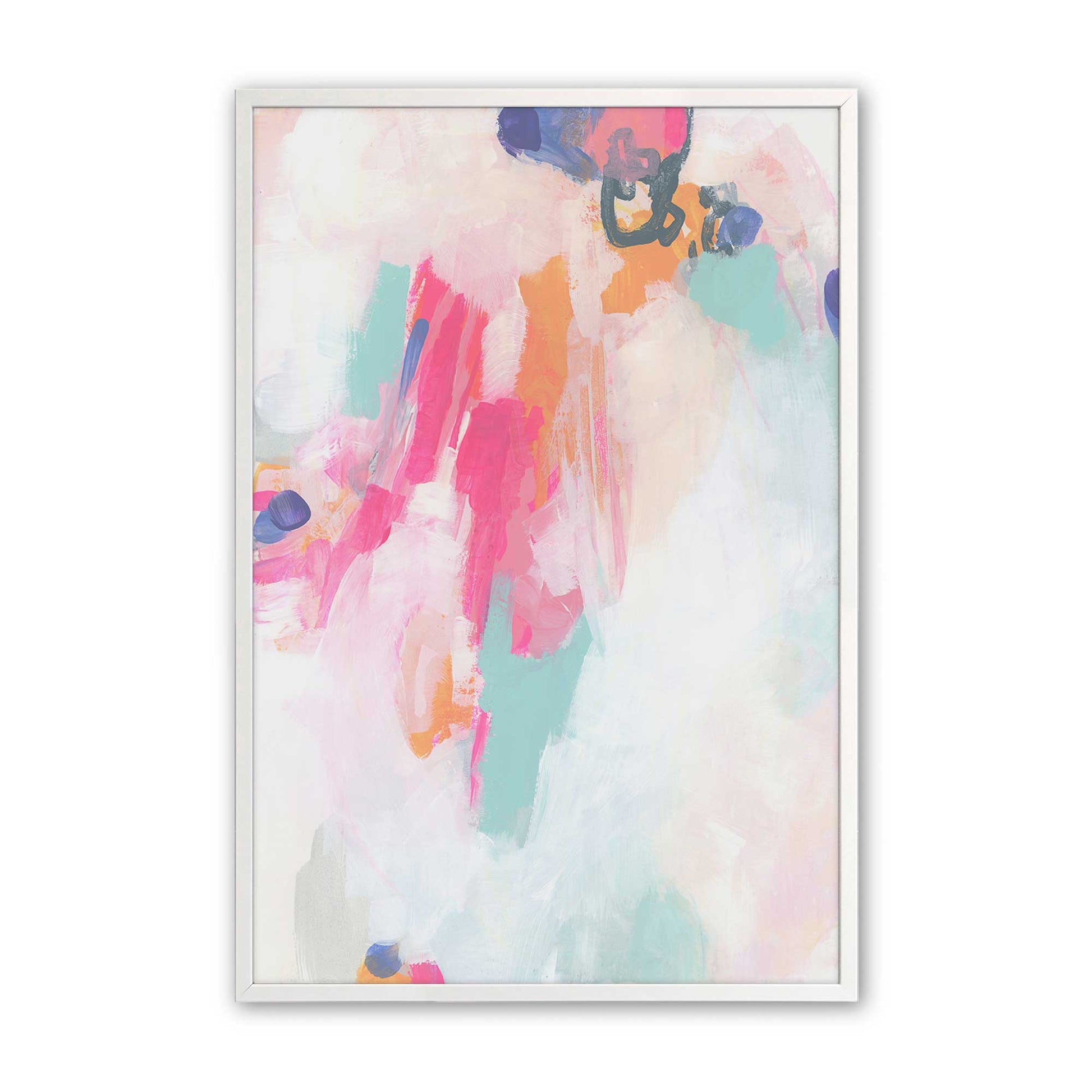 [Color:Opaque White], Picture of art in a Opaque White frame