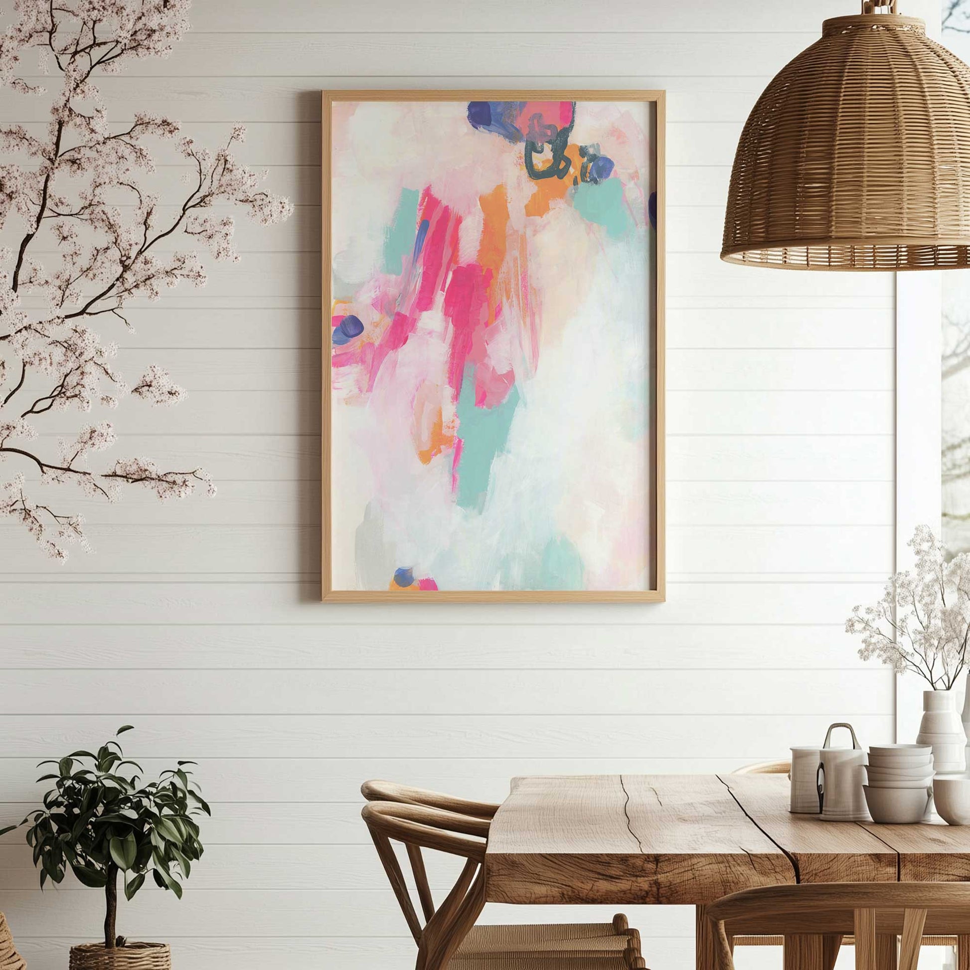 Picture of art in a room