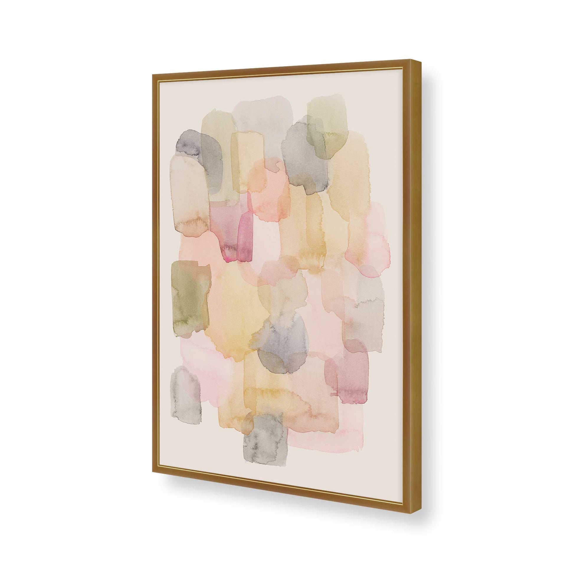 [Color:Polished Gold], Picture of art in a Polished Gold frame of the corner