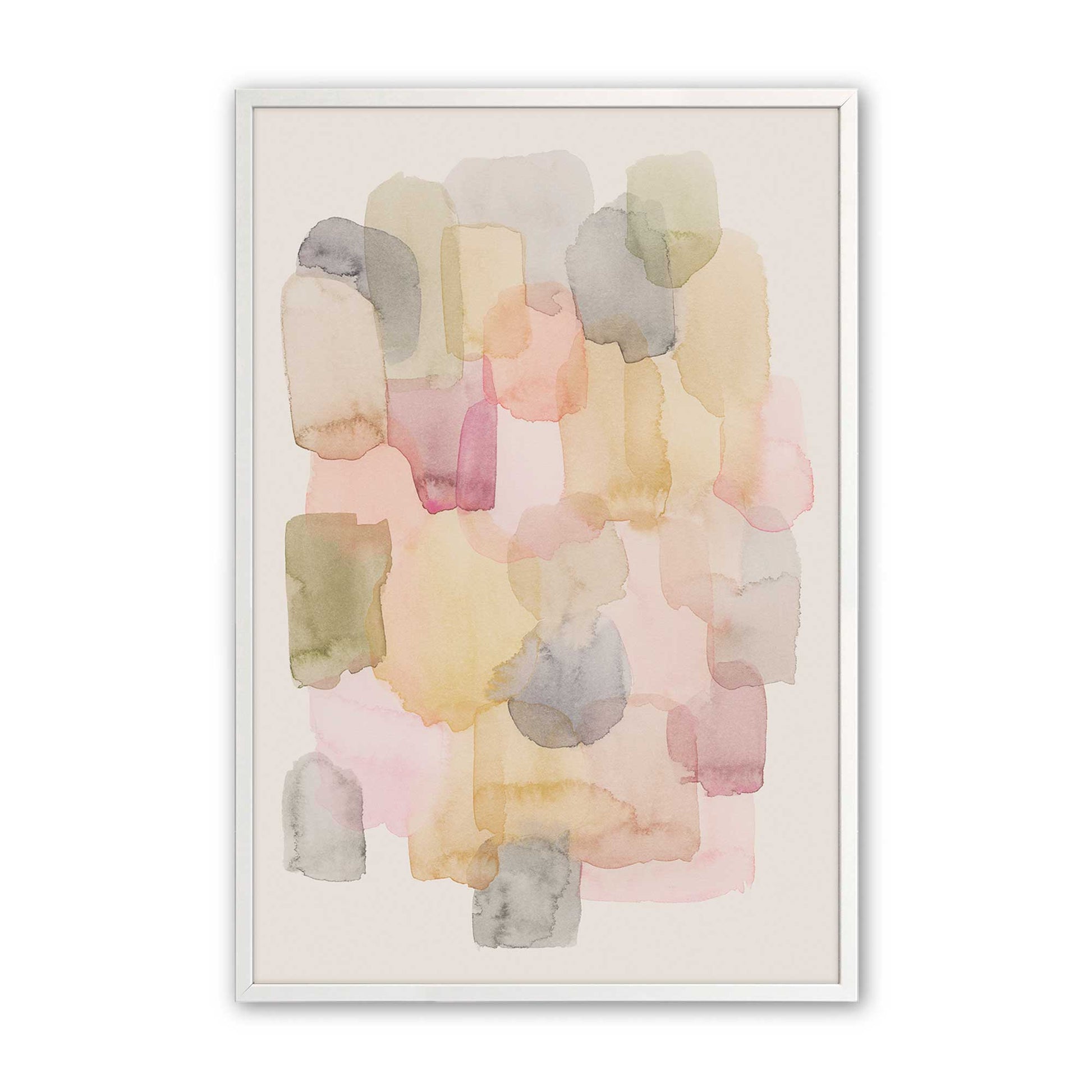 [Color:Opaque White], Picture of art in a Opaque White frame