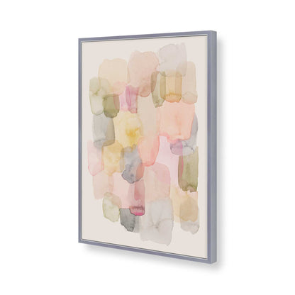 [Color:Polished Chrome], Picture of art in a Polished Chrome frame of the corner