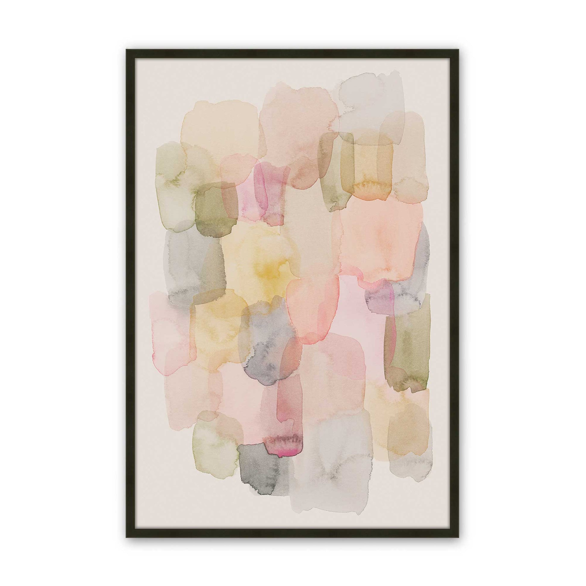[Color:Satin Black], Picture of art in a Satin Black frame