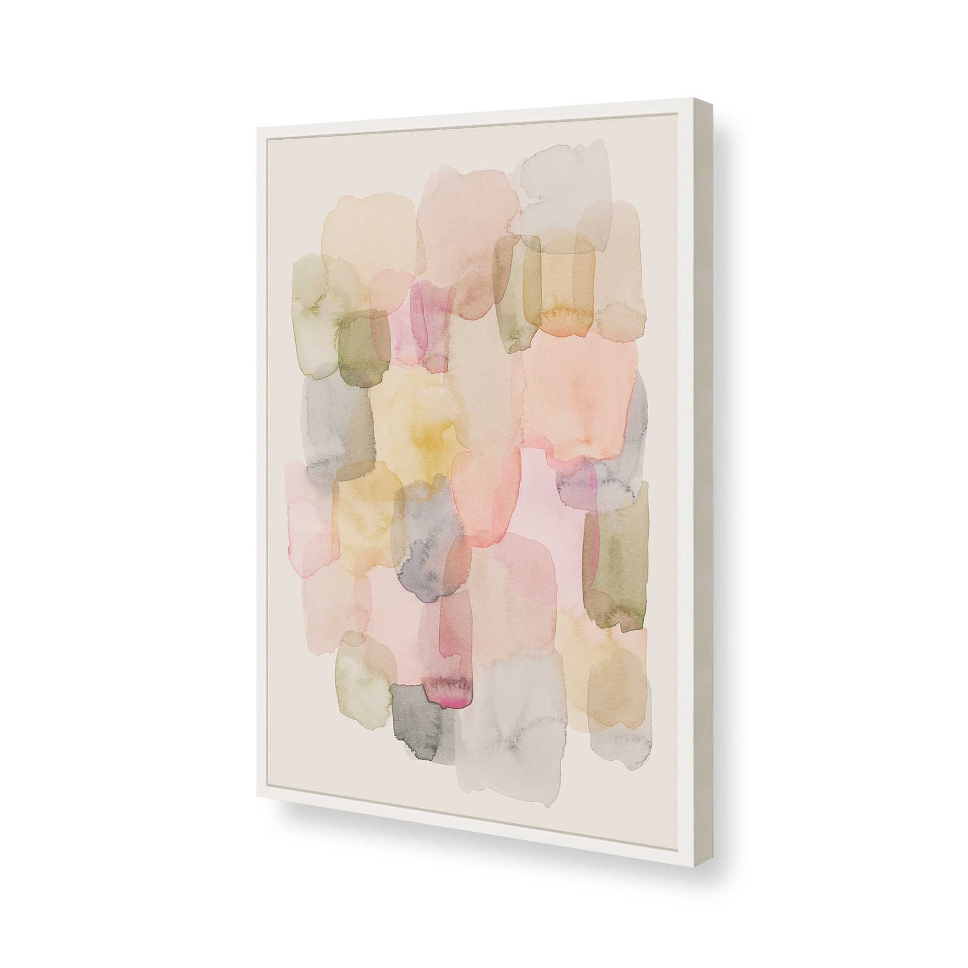 [Color:Opaque White], Picture of art in a Opaque White frame of the corner