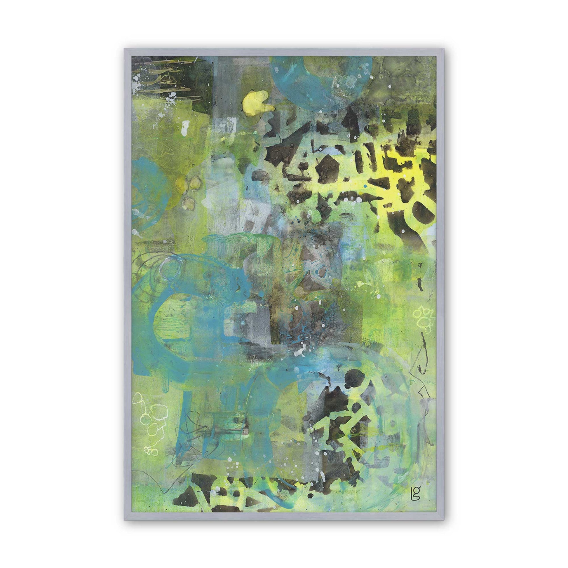 [Color:Polished Chrome], Picture of art in a Polished Chrome frame