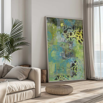 Picture of art in a room