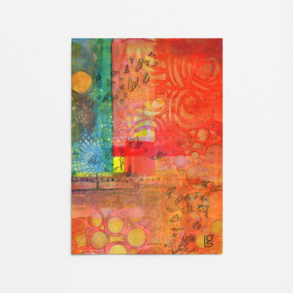 [Color:Rolled Print], Picture of close up of art