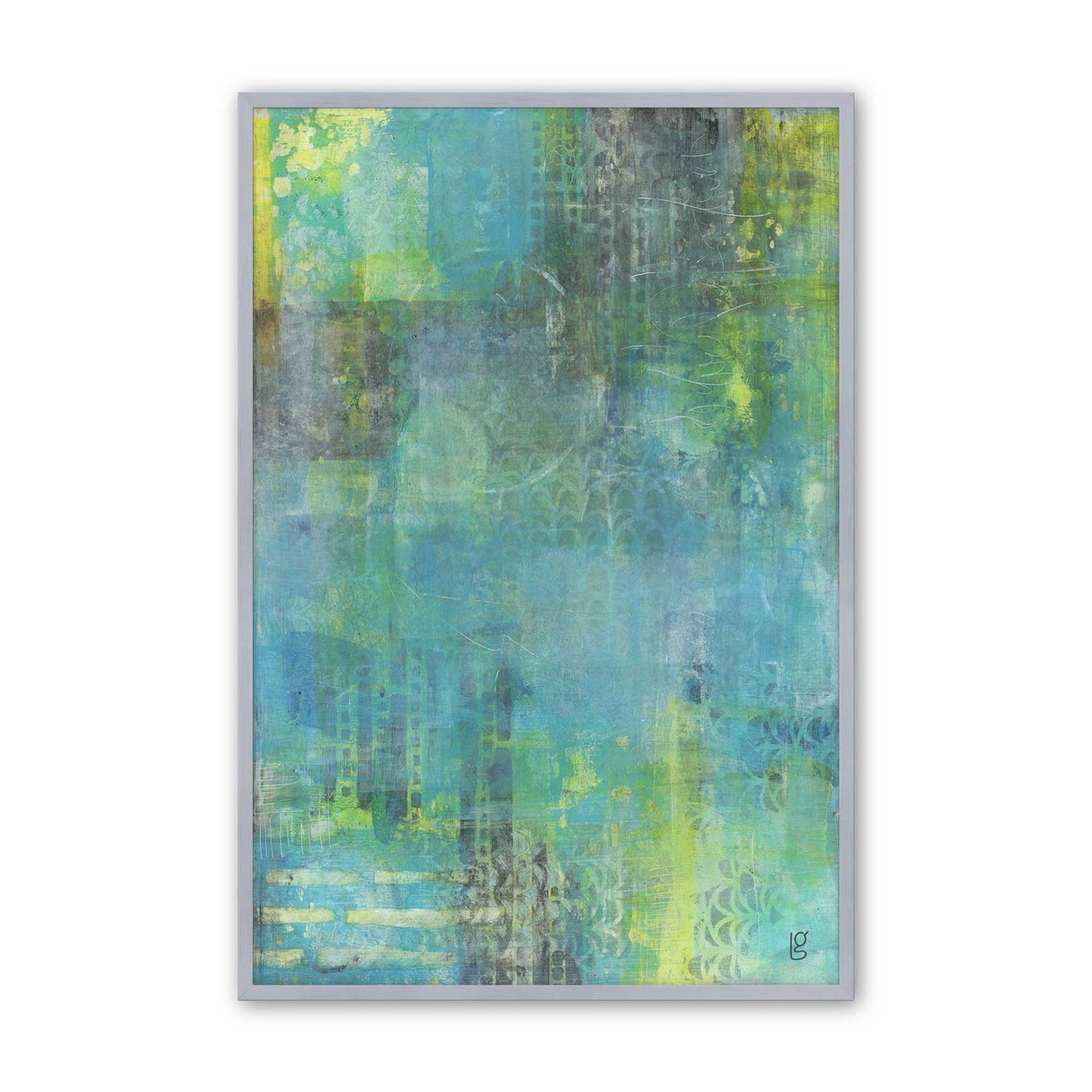 [Color:Polished Chrome], Picture of art in a Polished Chrome frame