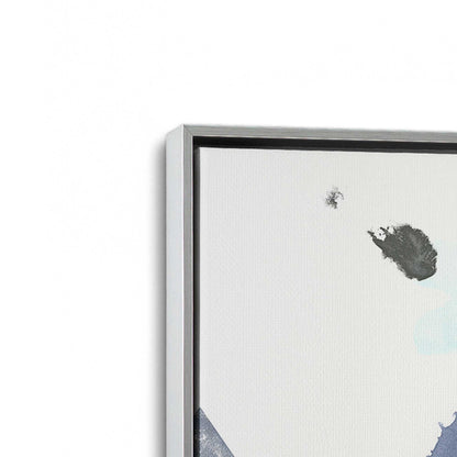 [Color:Polished Chrome], Picture of art in a Polished Chrome frame at an angle