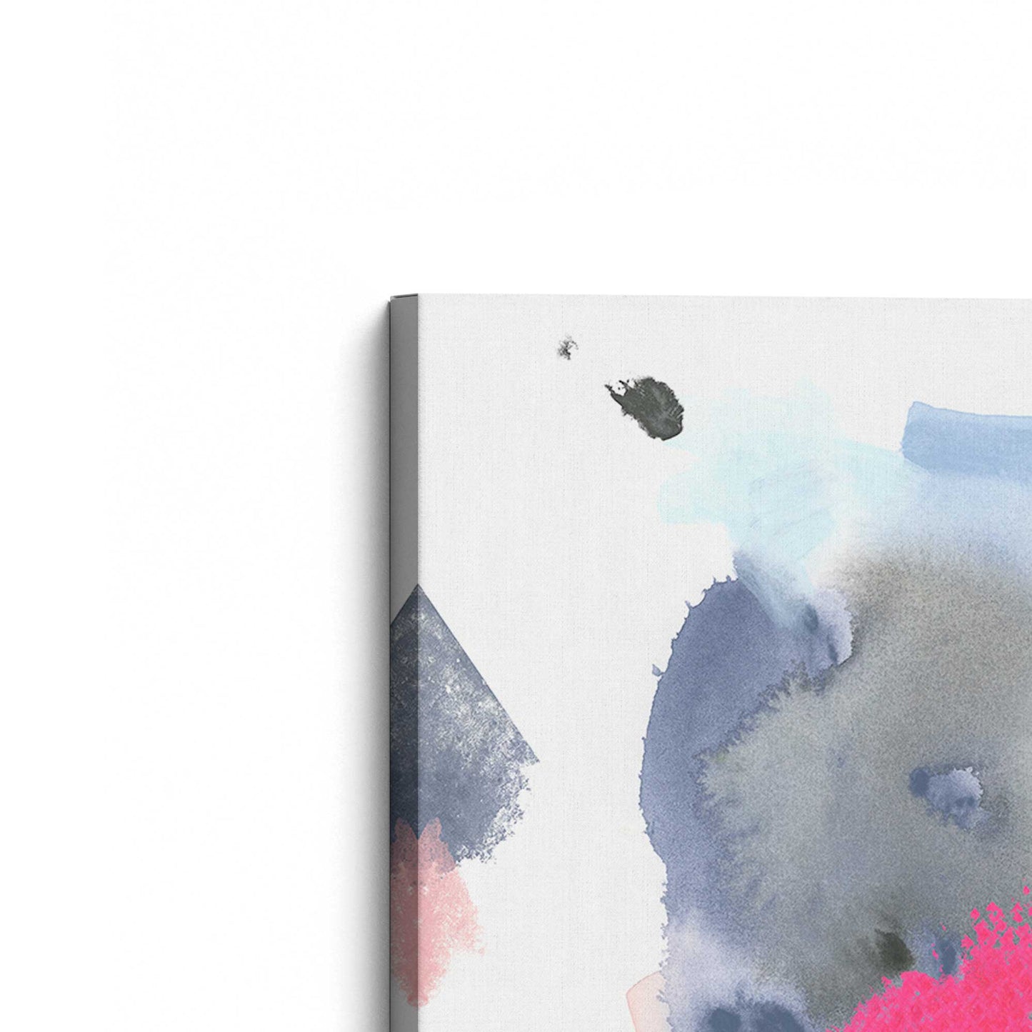 [Color:Stretched Canvas], Picture of the corner of the art