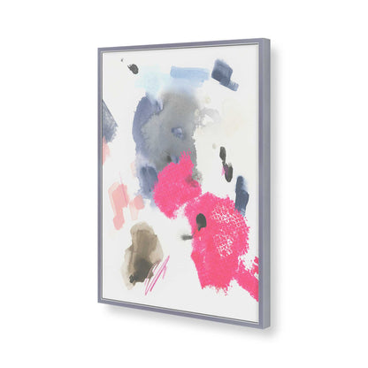 [Color:Polished Chrome], Picture of art in a Polished Chrome frame of the corner