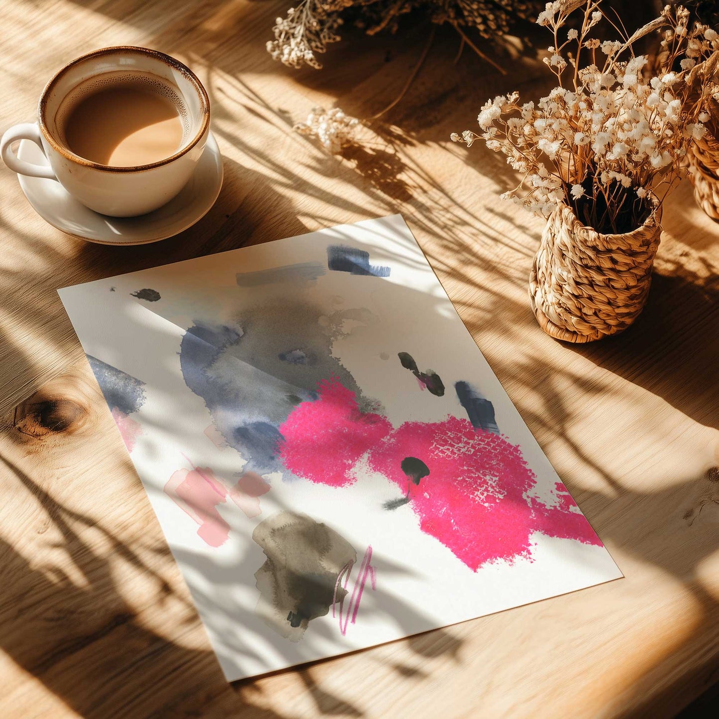 [Color:Rolled Print], Picture of close up of art