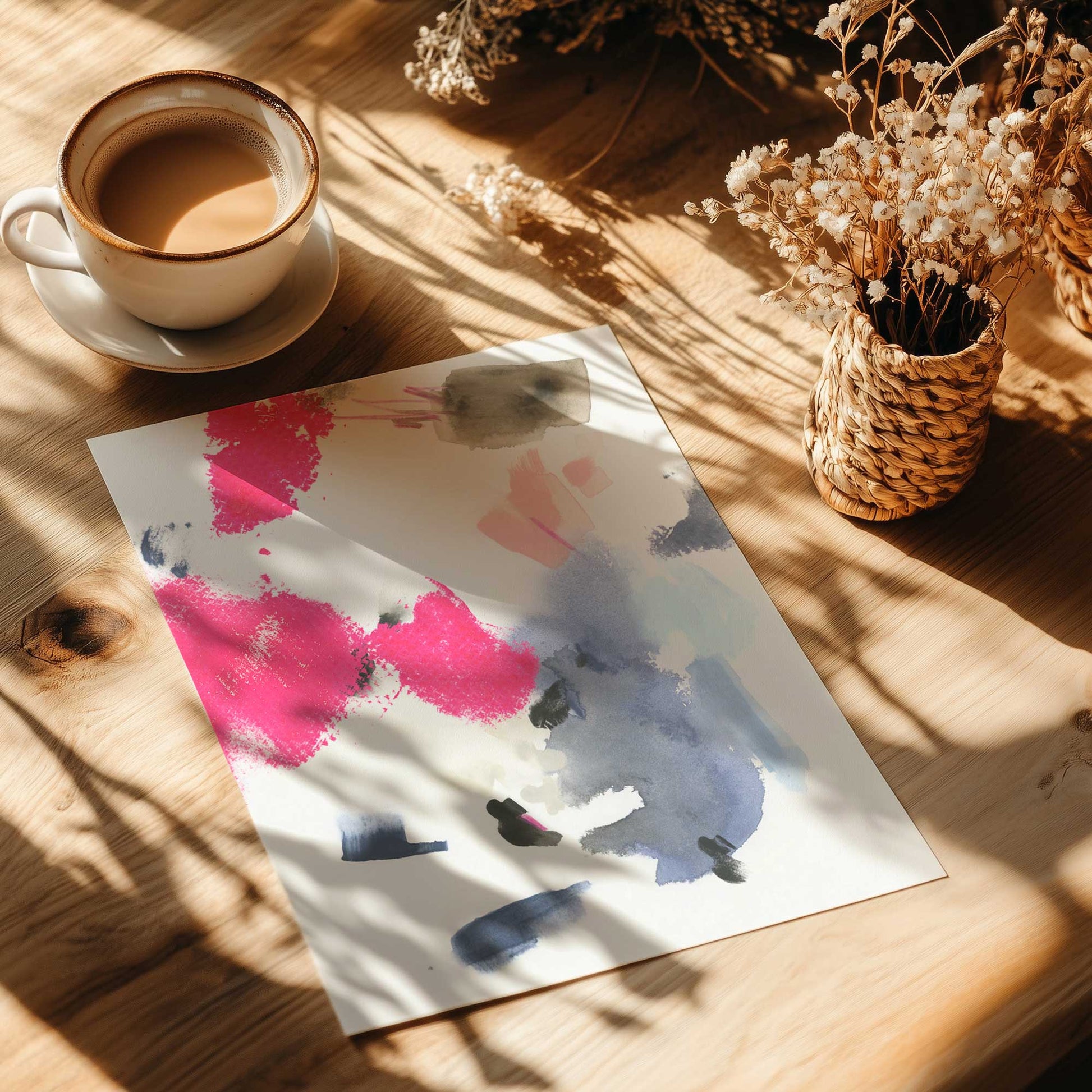 [Color:Rolled Print], Picture of close up of art