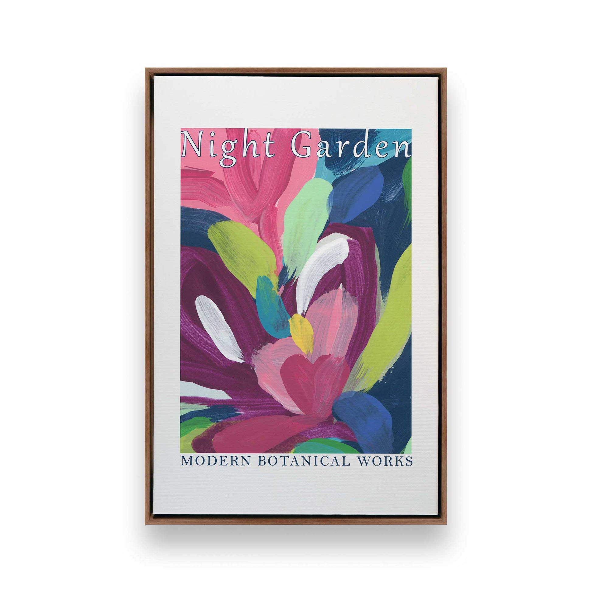 [Color:Walnut], Picture of art in a Walnut frame