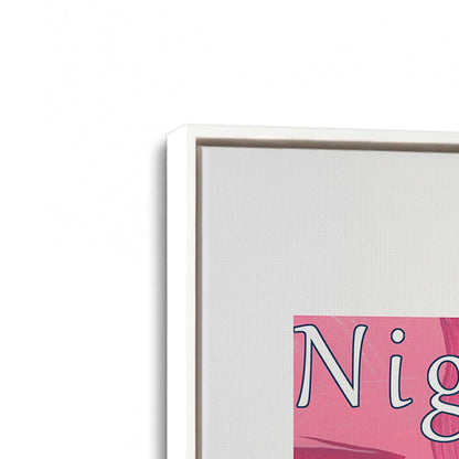 [Color:Opaque White], Picture of art in a White frame at an angle