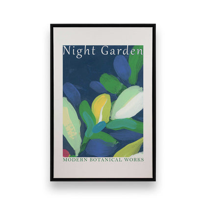 [Color:Satin Black], Picture of art in a Satin Black frame