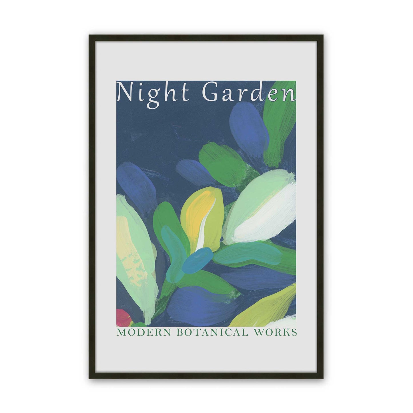 [Color:Satin Black], Picture of art in a Satin Black frame