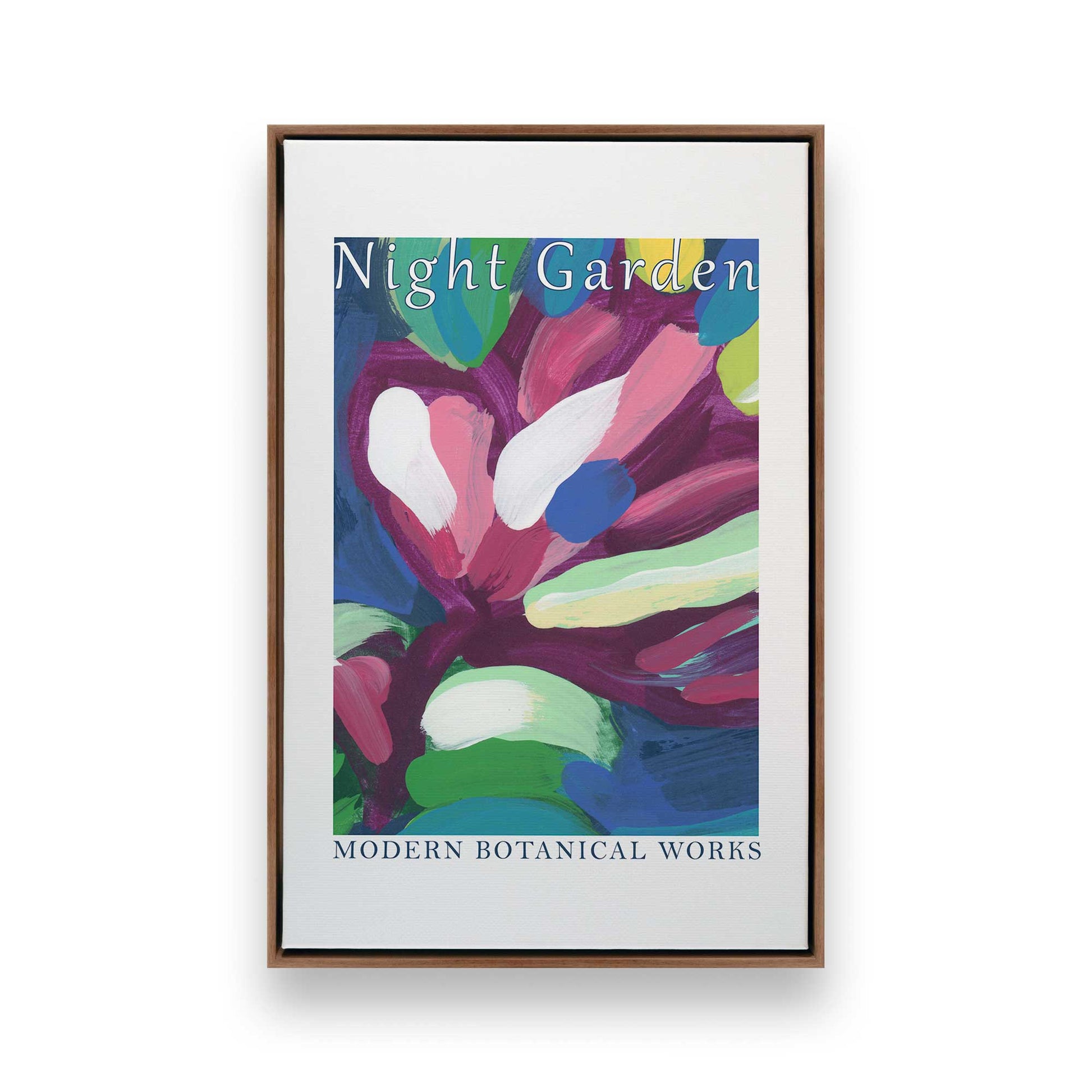 [Color:Walnut], Picture of art in a Walnut frame