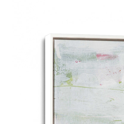 [Color:Opaque White], Picture of art in a White frame at an angle