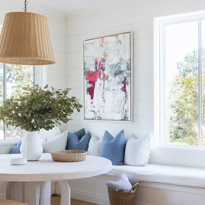 Picture of art in a room