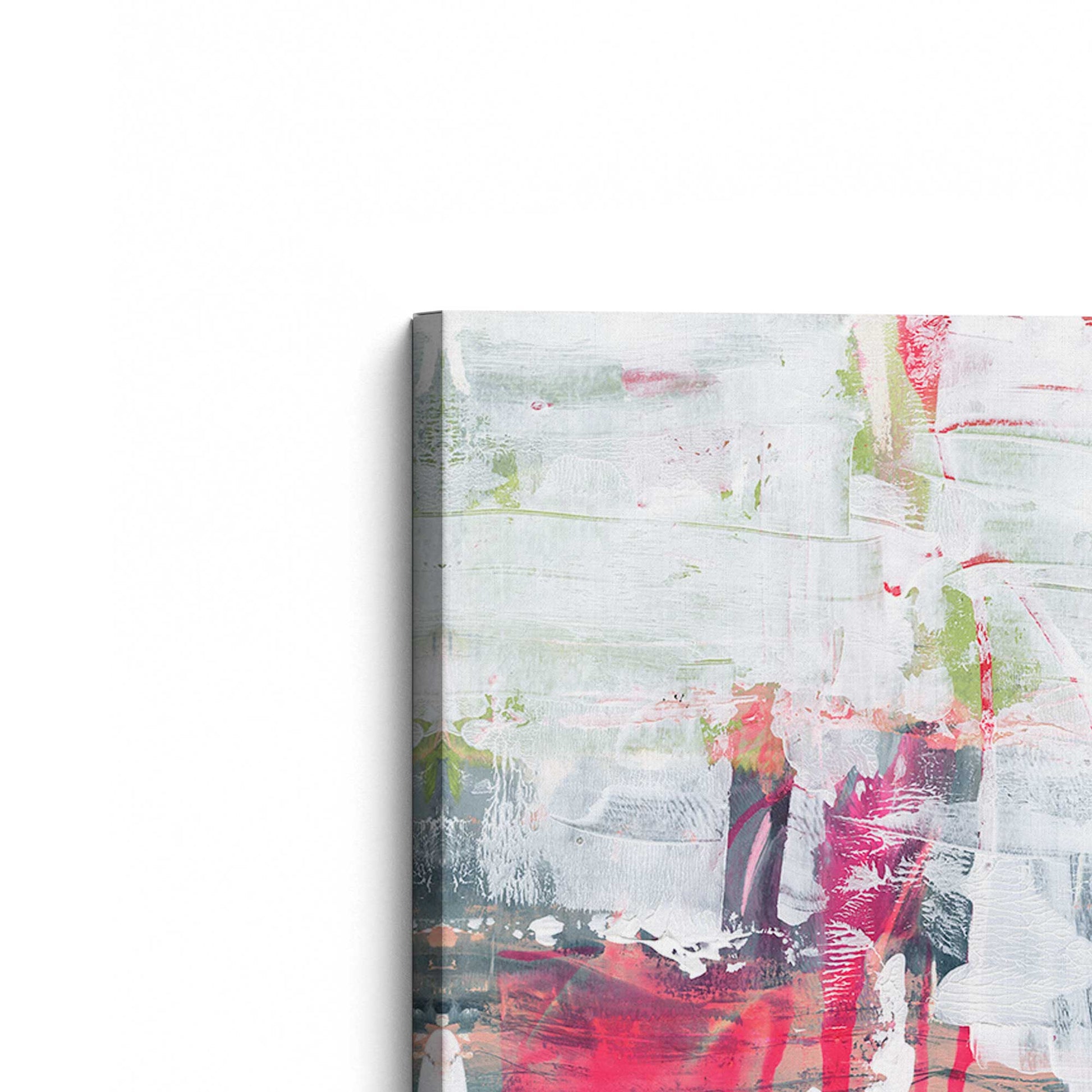 [Color:Stretched Canvas], Picture of the corner of the art