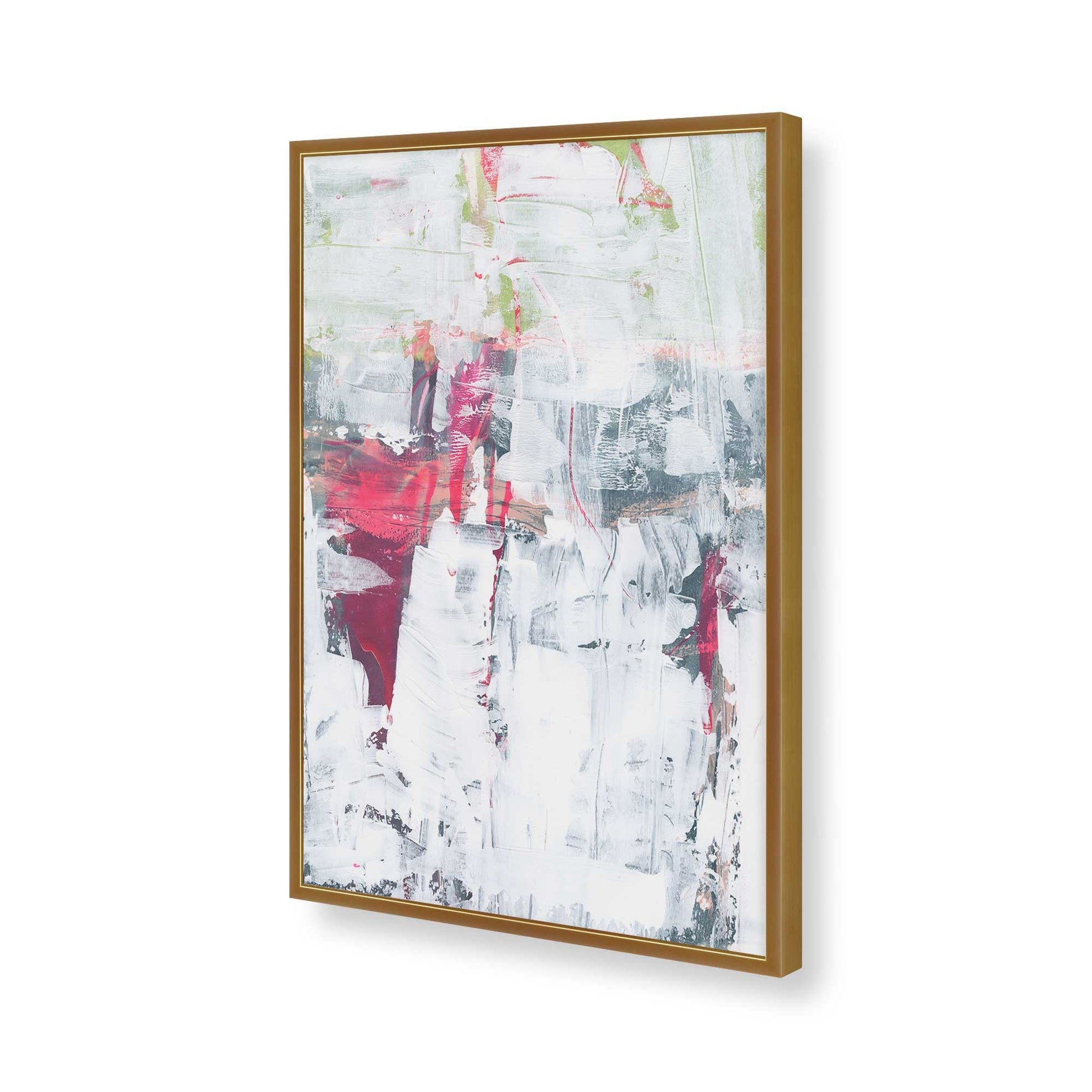 [Color:Polished Gold], Picture of art in a Polished Gold frame of the corner