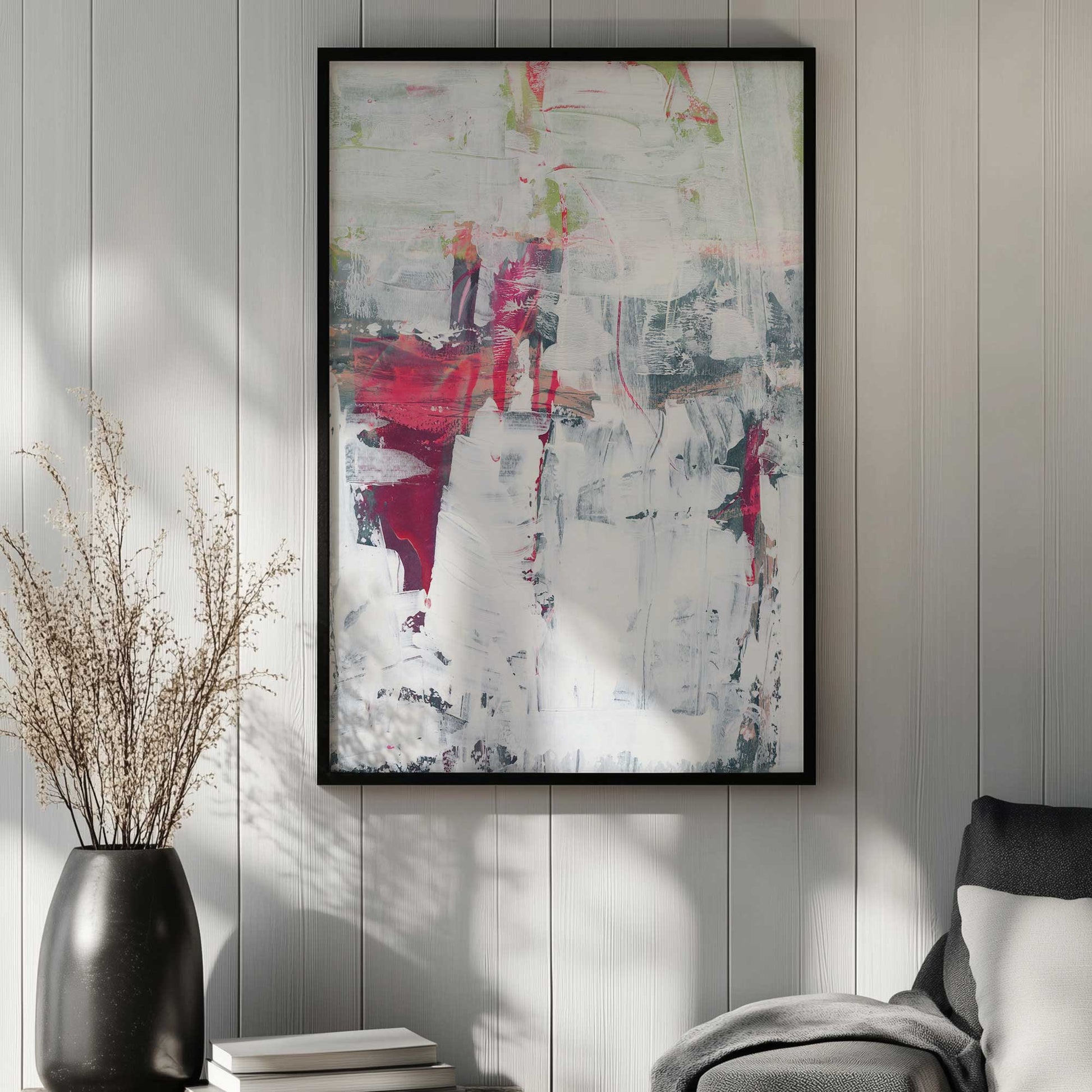 [SPECIAL],[LIFESTYLE], Picture of art hanging in a room