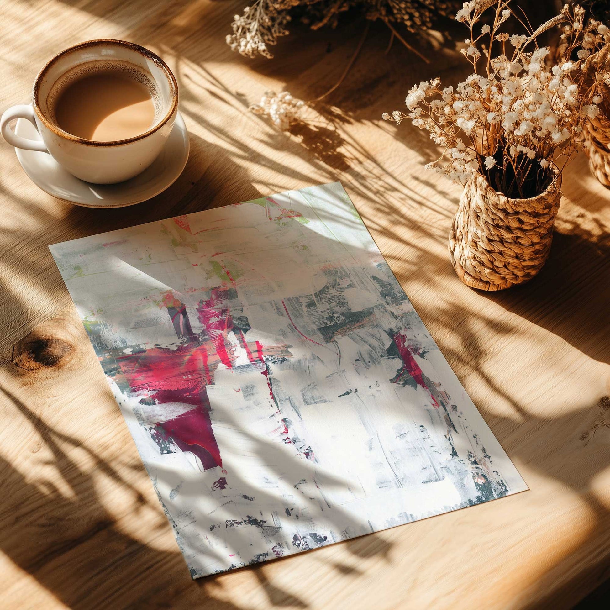 [Color:Rolled Print], Picture of close up of art
