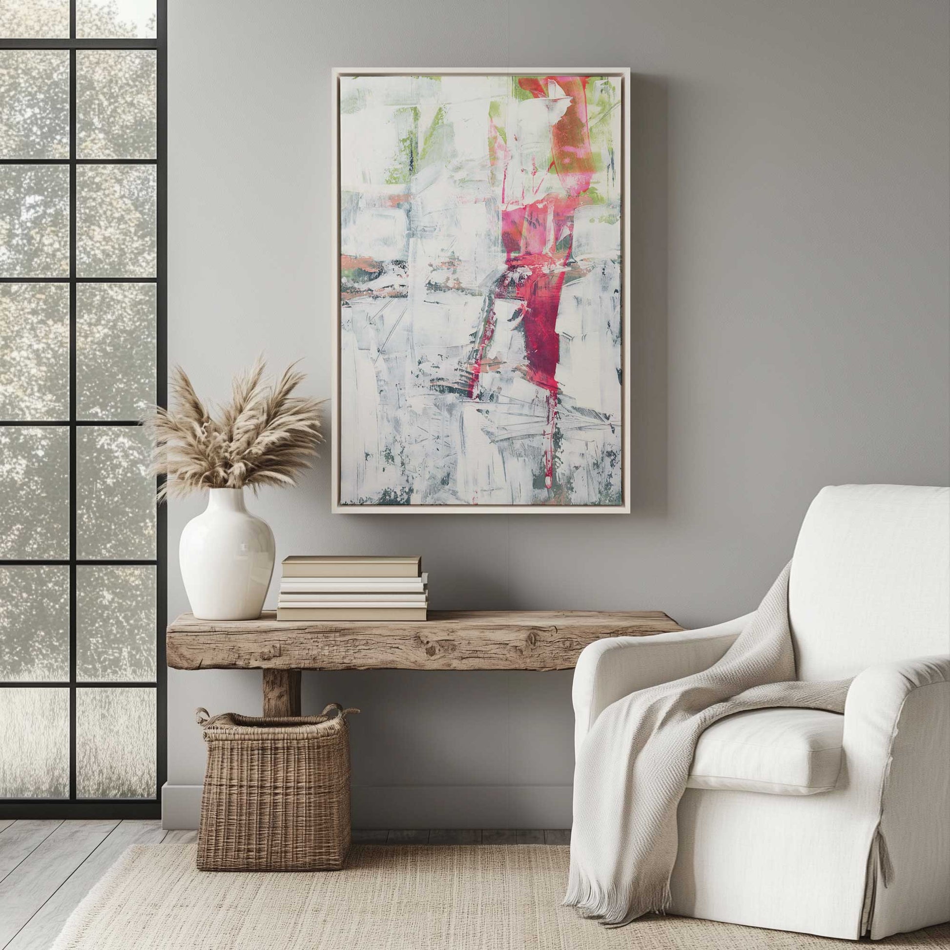 Picture of art in a room