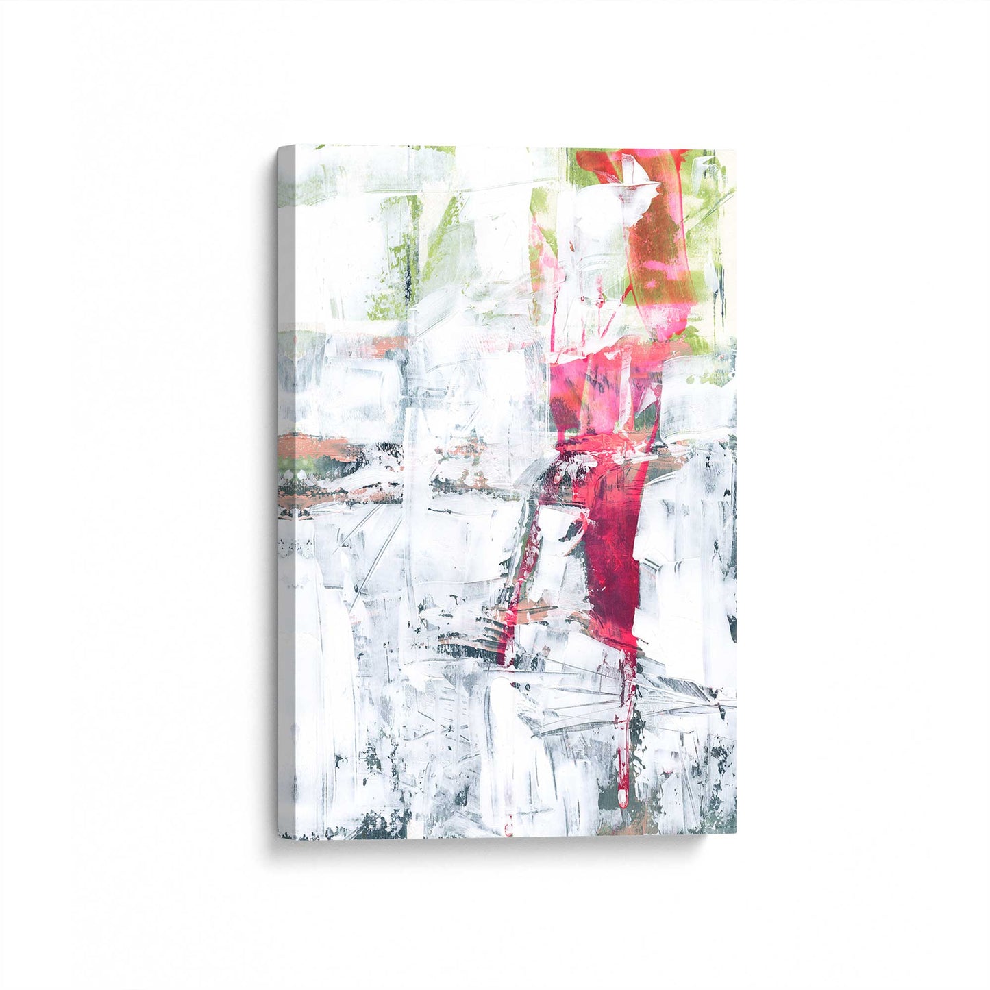 [Color:Stretched Canvas], Picture of art at an angle