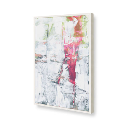 [Color:Opaque White], Picture of art in a Opaque White frame of the corner