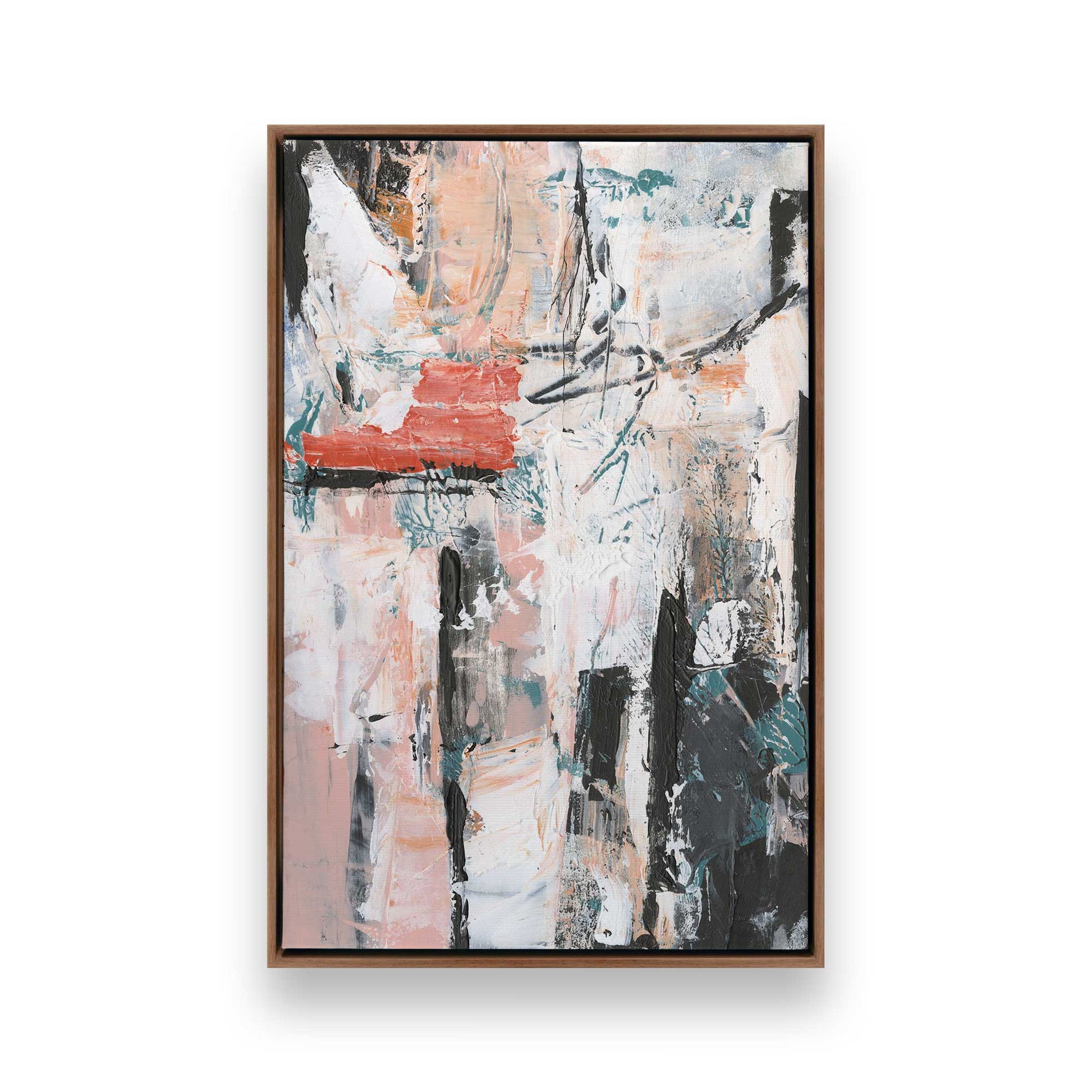 [Color:Walnut], Picture of art in a Walnut frame