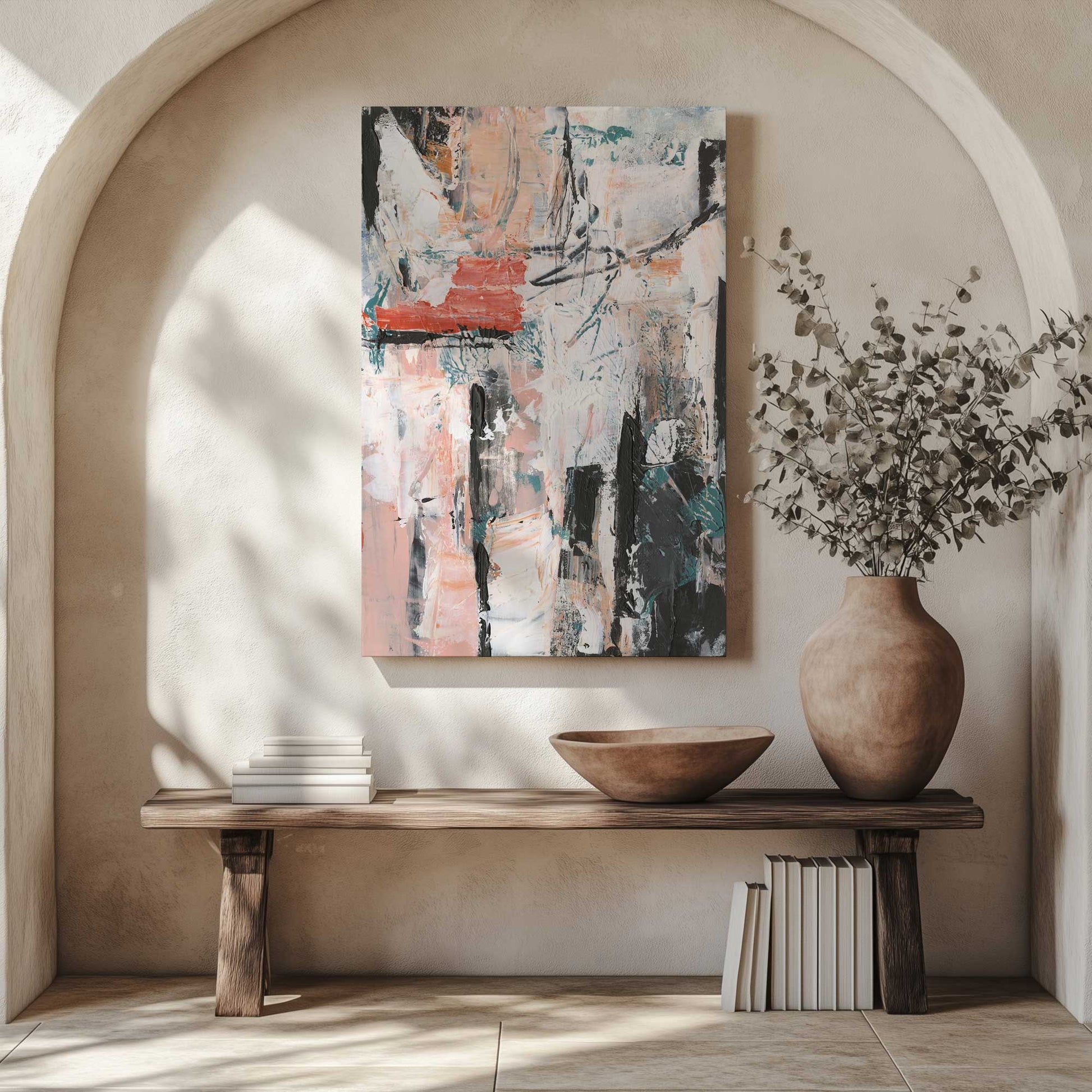 Picture of art in a room