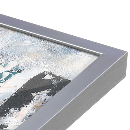 [Color:Polished Chrome], Picture of art in a Polished Chrome frame at an angle