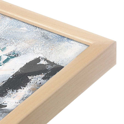 [Color:Raw Maple], Picture of art in a Raw Maple frame at an angle